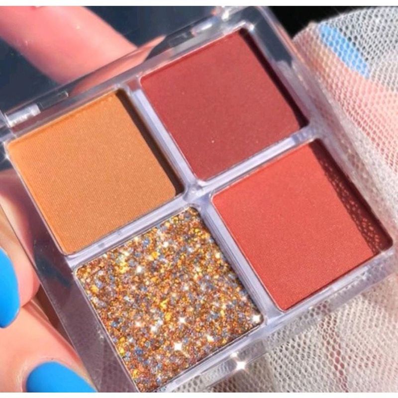 ❤️Miss.Vinka❤️DIKALU / AMY'S DIARY 4 COLOUR EYESHADOW MINI MULTI EYE COLOR PALETTE