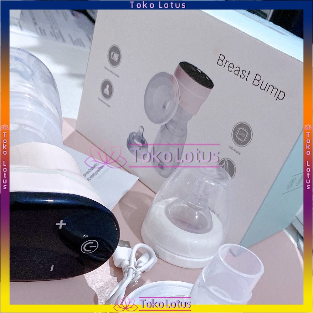 Pompa Asi Allin1 Handsfree  Elektrik Dengan Dot Nipple Kualitas terpercaya Breast Pump Allin1 Pompa Nyaman