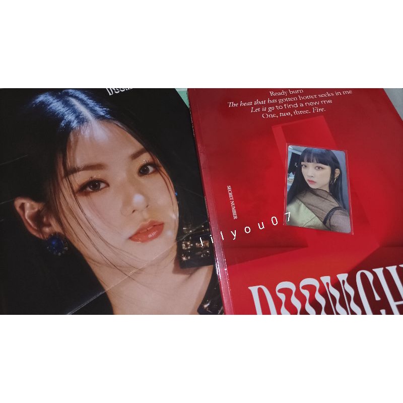 [Baca Deskripsi] Sharing Album Doomchita + Photocard Dita Hinata + Poster Soodam / Pc Dita Secret Nu