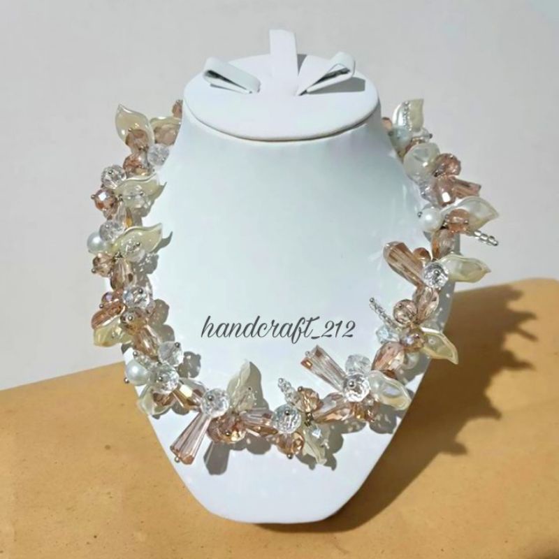 Pearl Necklace Beads / Kalung Manik / Kalung Wisuda / Kalung Kondangan