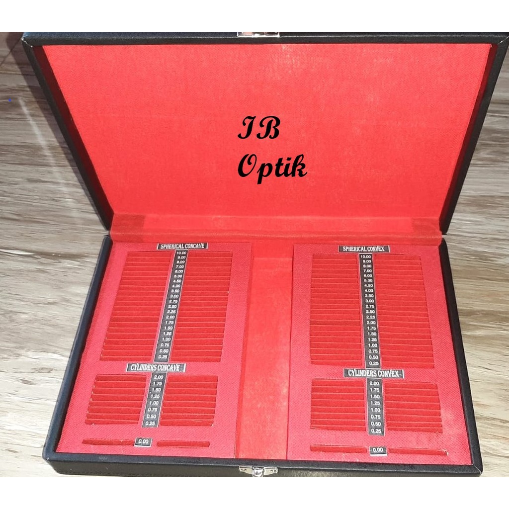 wicokro34 - box cover trial lens set kotak tempat periksa mata alat optik