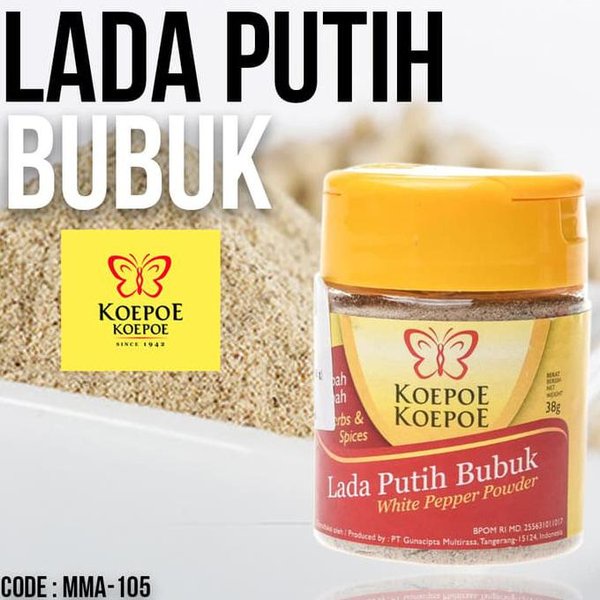 KOEPOE LADA PUTIH BUBUK 38 gr