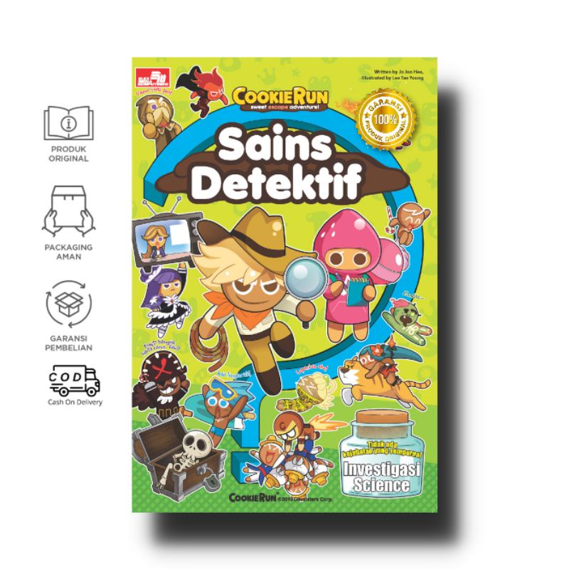 Cookie Run Sweet Escape Adventure - Sains Detektif