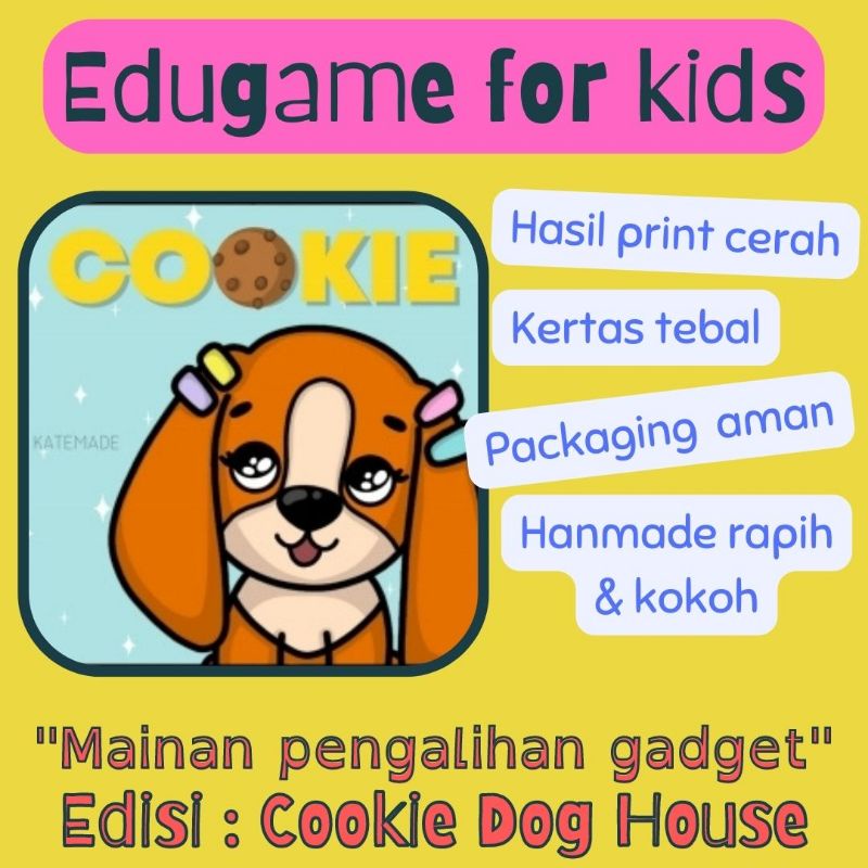 [BARU] Mainan Kertas Katemade Rumah Rumahan Kertas Mainan edukasi