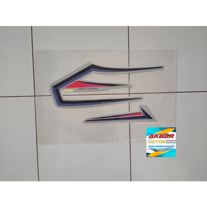 Striping Sticker Lis Yamaha RX King 2001 2002 Silver