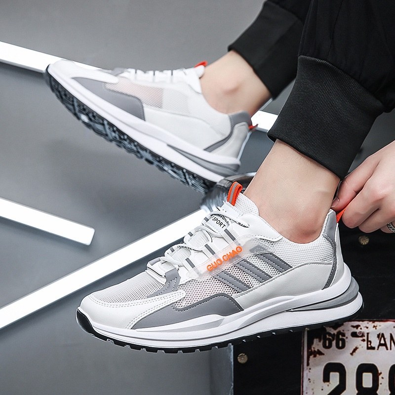 Sepatu Pria Sneakers Import - 120444 - Sepatu Olahraga Casual Sporty Trendy Termurah Fashion Cowok Keren