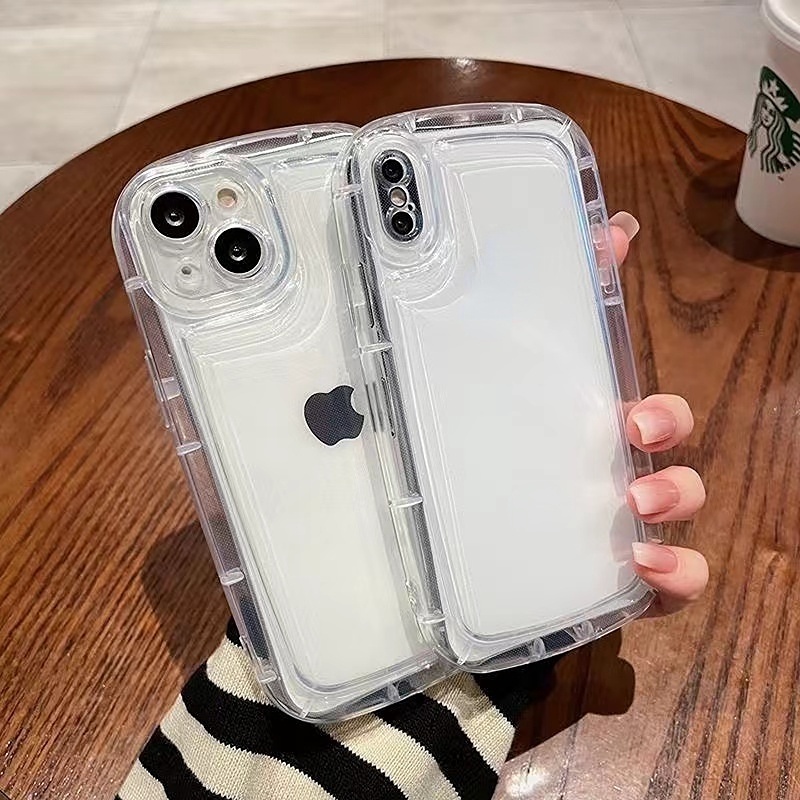 Soft Case Transparan Motif Sabun Untuk Apple iPhone 6S 7 8 Plus XR XS Max 11 12 13 14 Pro Max casing hp baolongwish