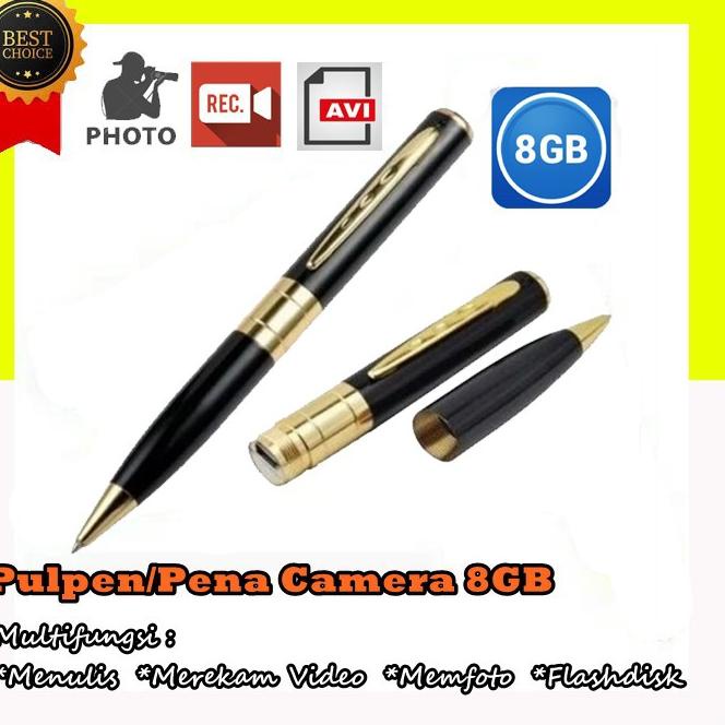 Stok banyak Camera Hidden SPY PEN / Pulpen Kamera mata-mata / kamera pengintai / Alat Canggih / Pulp