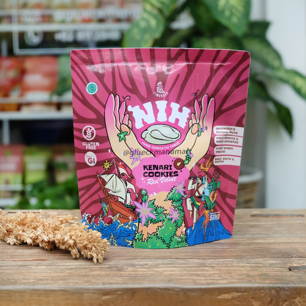 

Timurasa Kenari Cookies Red Velvet 50gr