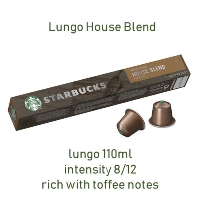 

Starbucks NESPRESSO Coffee Capsule - ORIGINAL - House Blend