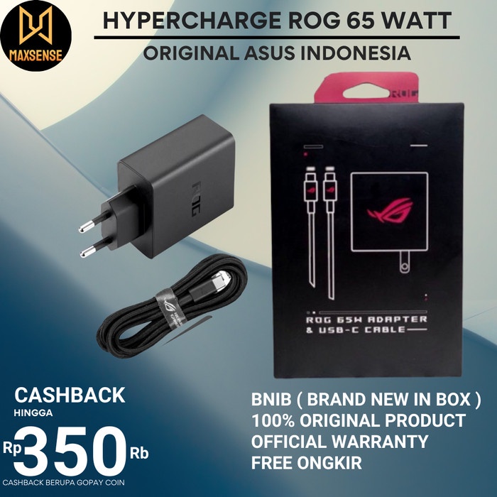 Charger Charger Asus Rog Phone 5 65W Original Original