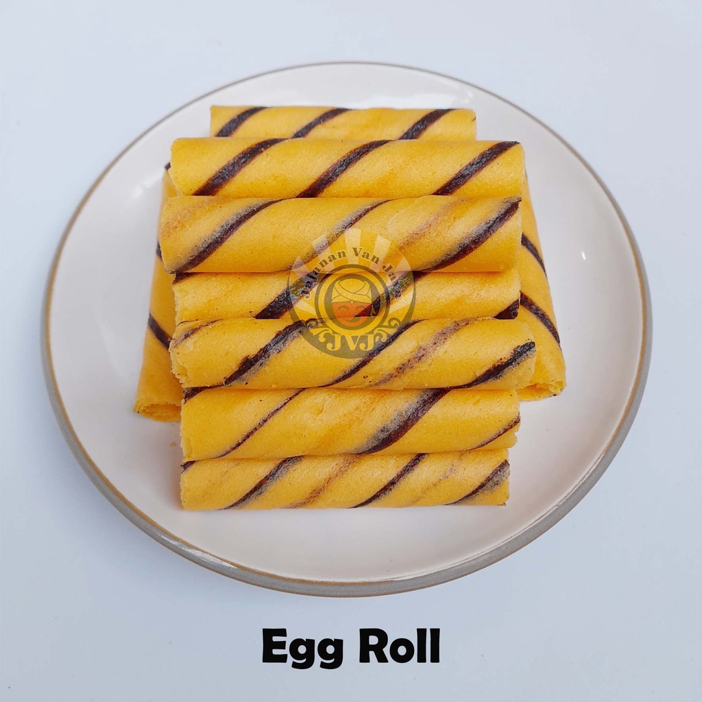 

Kue Egg Roll Telur Gulung