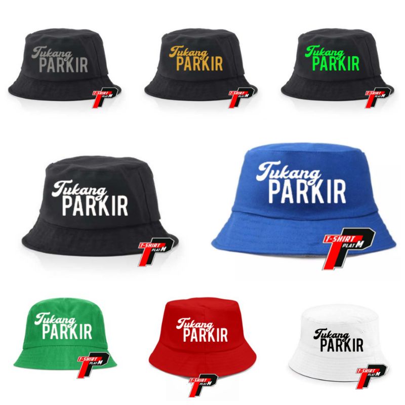Topi Tukang Parkir Bucket Premium