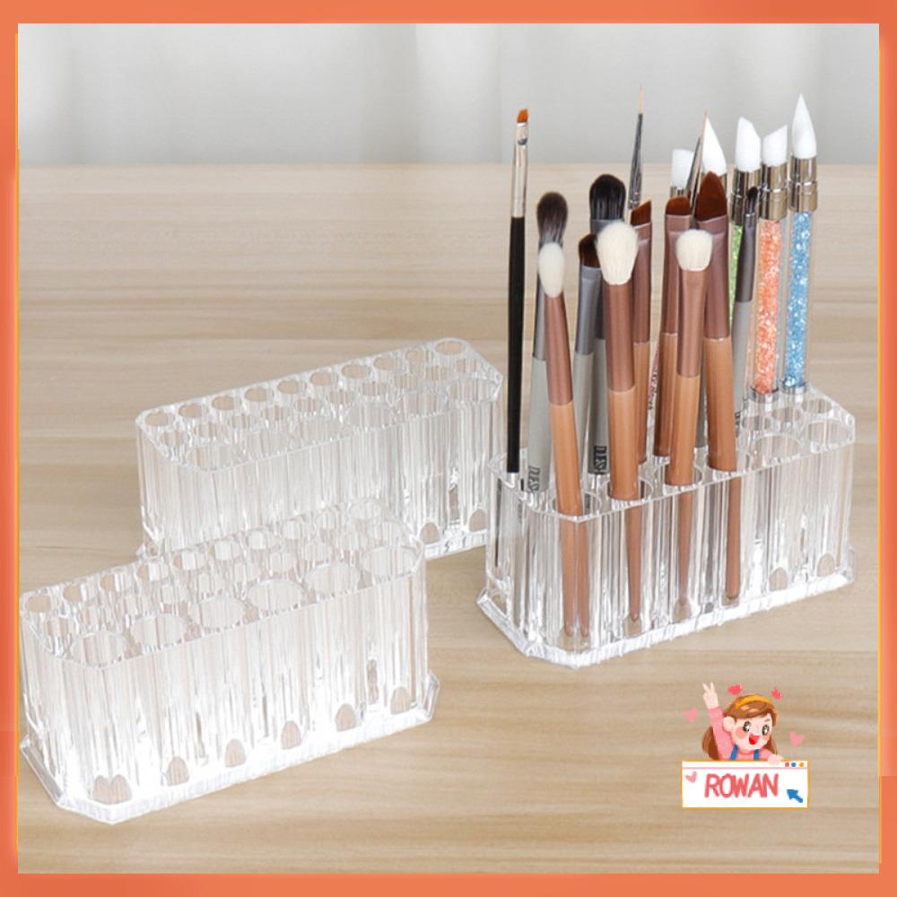 R-flower Nail Brushes Box New Pulpen Alat Wadah Kecantikan Tempat Pena Kuku