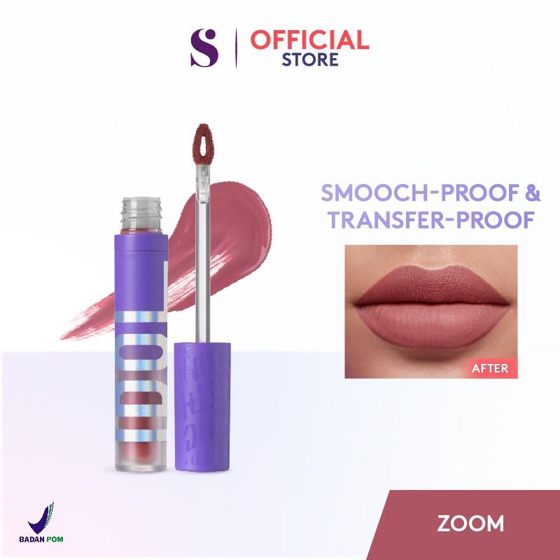 BPOM Somethinc Idol Blurry Soft Lip Matte Lipstick Lipstik Matte Lipmatte