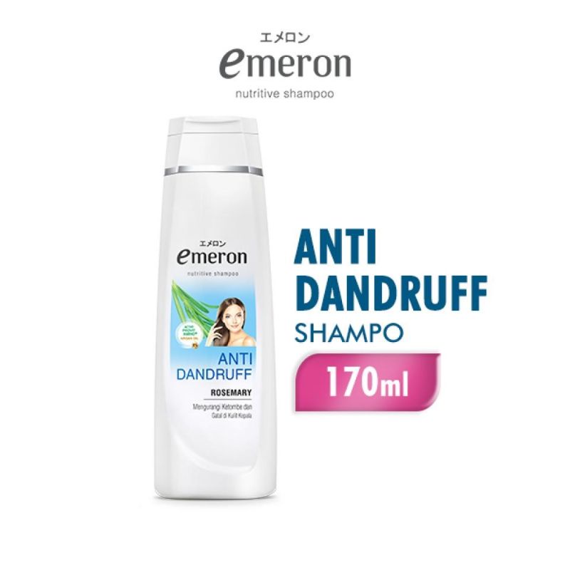 Jual Emeron Shampoo Anti Dandruff Botol 170ml Shopee Indonesia