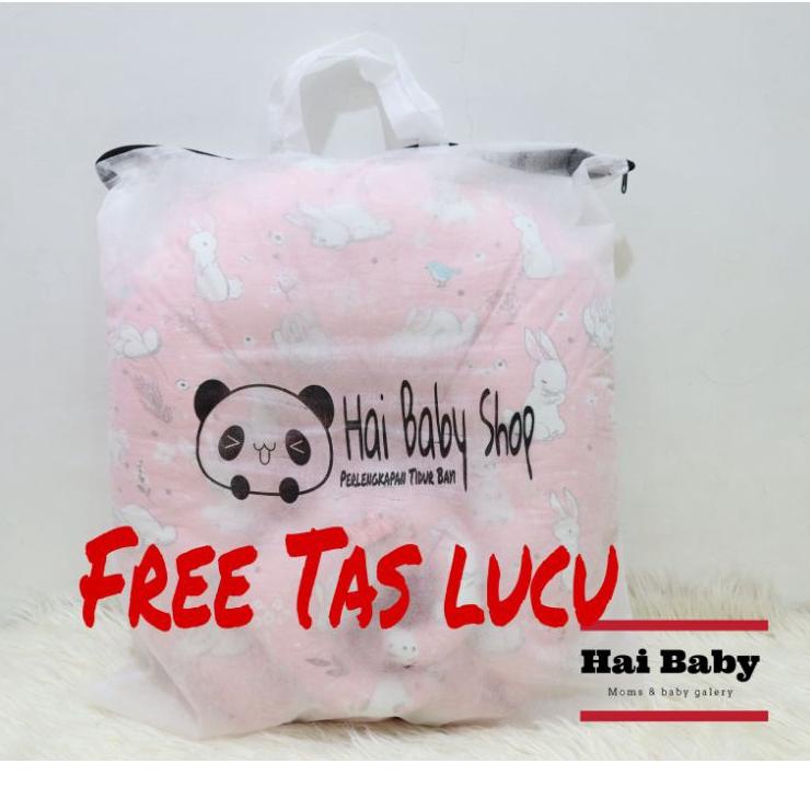Promo Khusus cod 2in1 sofa bayi multifungsi sabuk pengaman bahan katun jepang  free bantal dot dan tas mewah