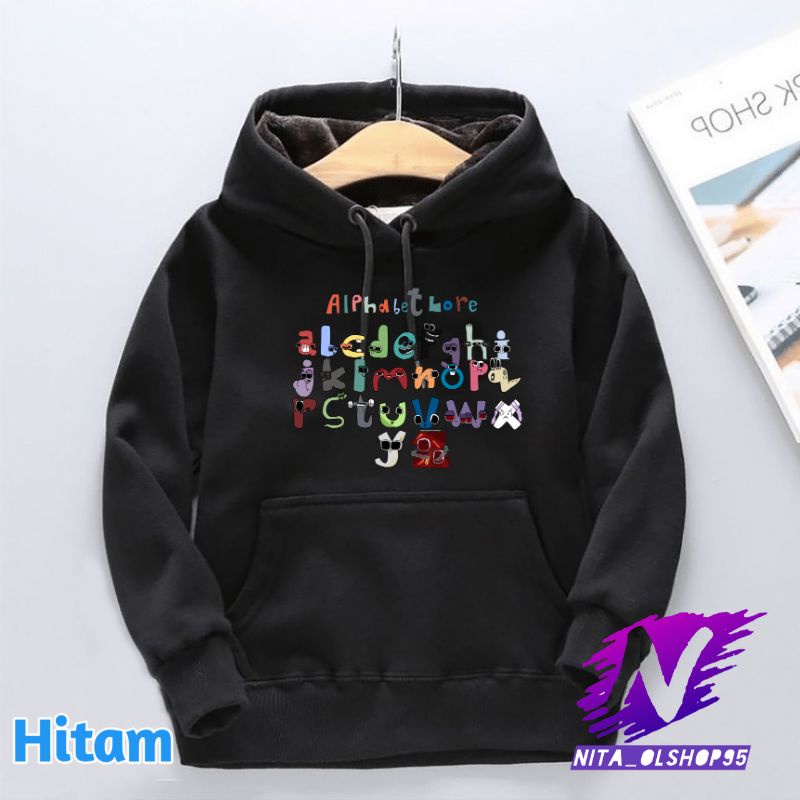 hoodie anak alphabet lore