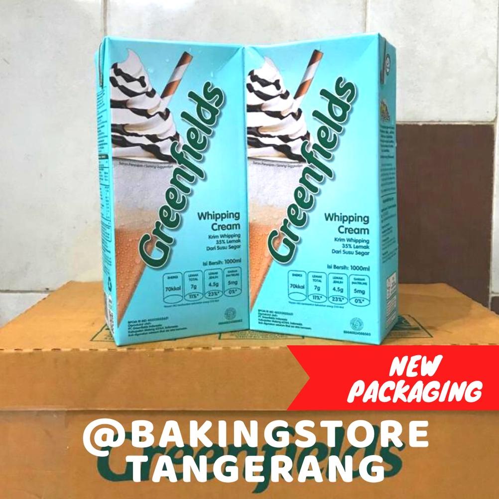 

[BAYAR DITEMPAT] Whipping Cream greenfields 1 liter