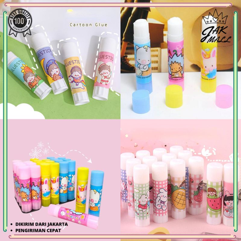 

Glue Stick Kecil Lem Stik Kertas Kecil Motif JM