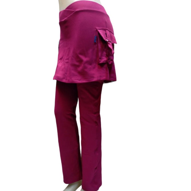 Celana Panjang Rok Kantong/Celana Senam panjang rok/Celana Senam Rok