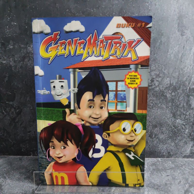 Buku / Komik Gene Matrik, PT PLN.