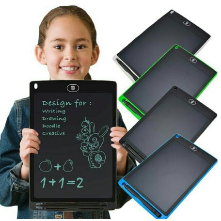 [ Cinicini ] LCD Screen Writing Drawing Karakter Tablet Edukasi 8.5inch Papan Tulis Anak