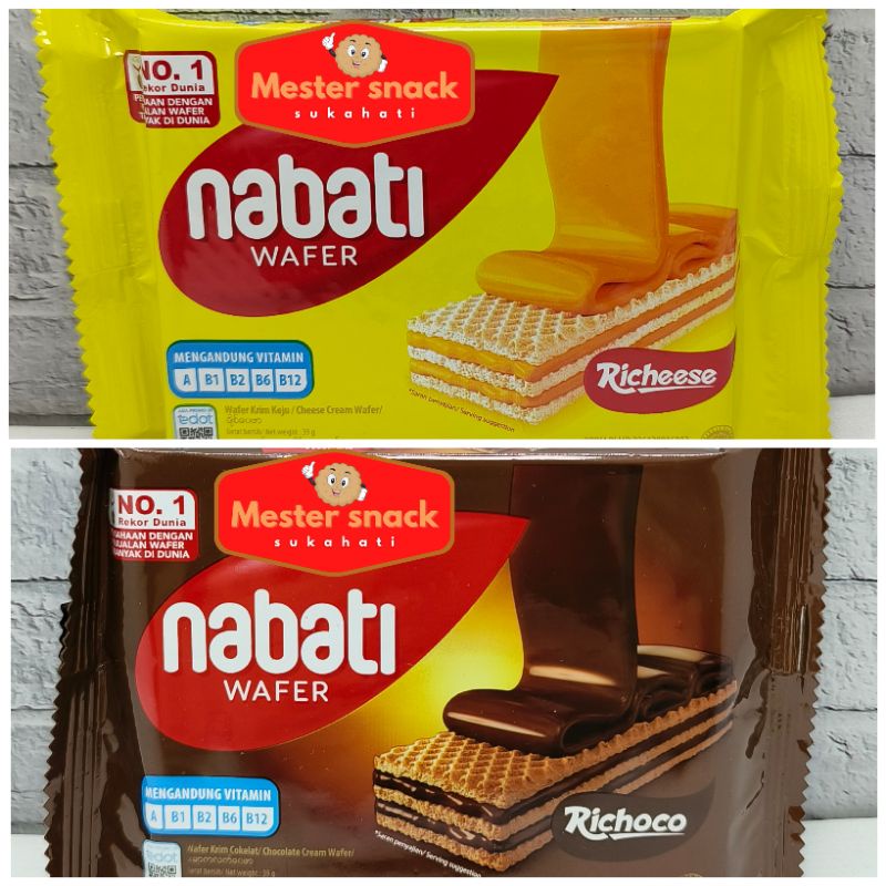 

PROMO Nabati Wafer 39 gram (1 pack isi 10 pcs)