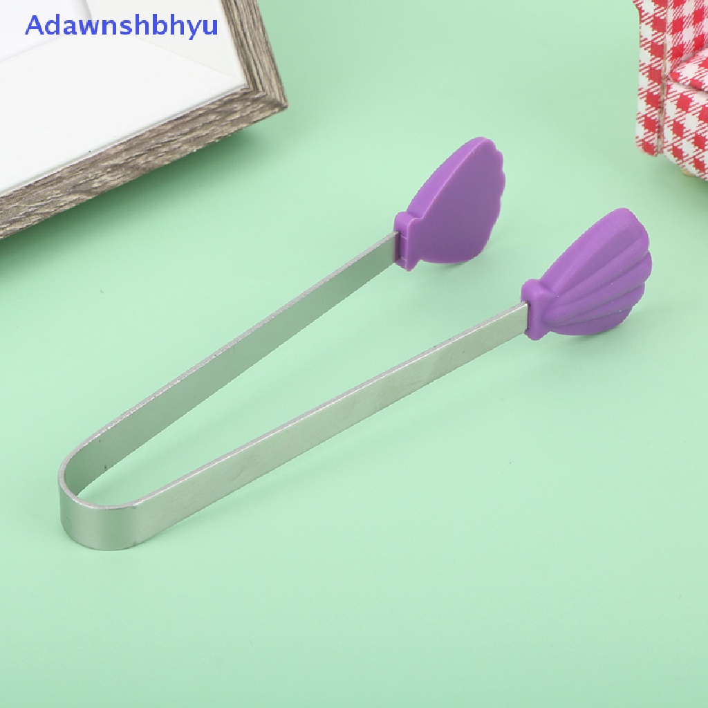 Adhyu Penjepit Makanan Silikon Bentuk Laut Klip Makanan Es Permen Stainless Steel Anti slip ID