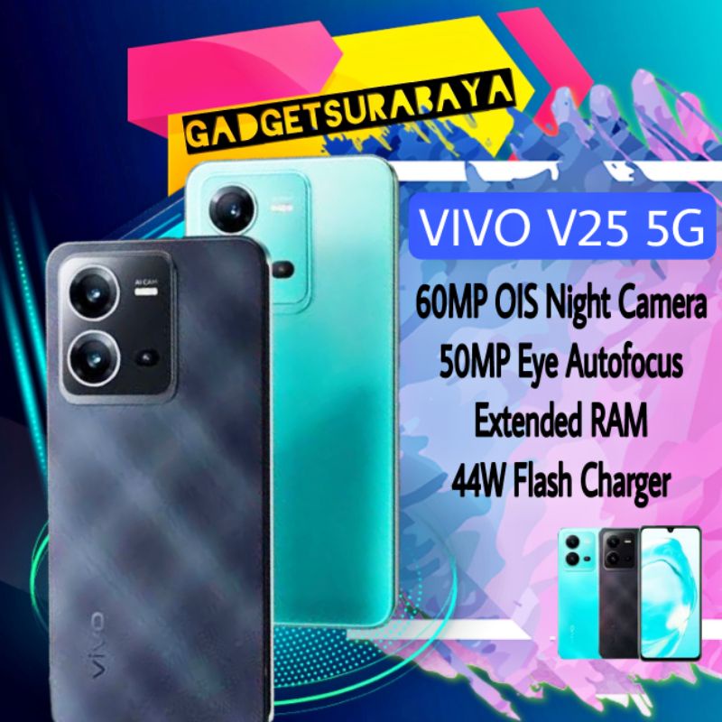 VIVO V25 5G Ram 16GB Internal 256GB Baru Garansi Resmi