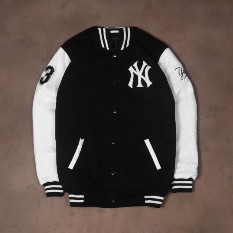 JAKET VARSITY MLB X YANKES 03 | SWEATER NY FULLHANGTAG & LEBEL