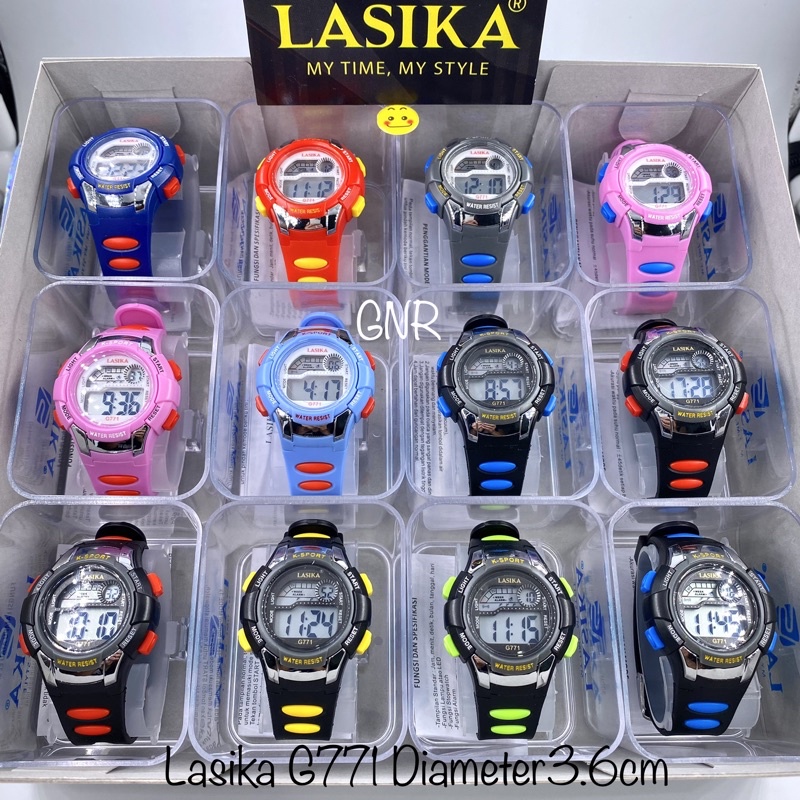 PROMO,,, JAM TANGAN ANAK LASIKA 771 ORIGINAL WATER