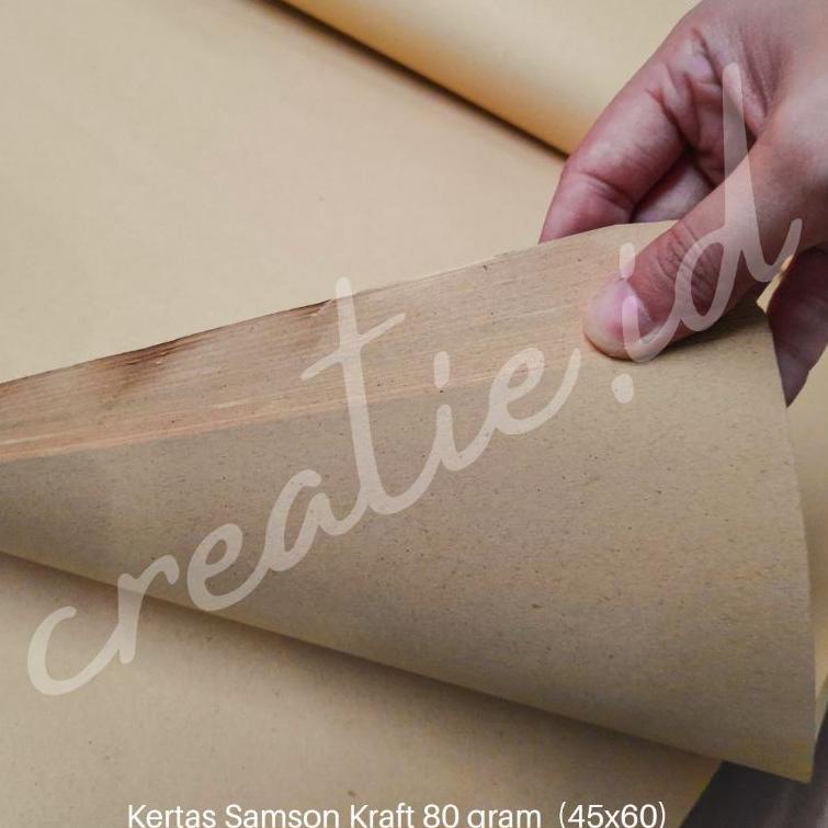 

ヹ [10 LBR] SAMSON KRAFT COKELAT 80 GRAM 45X60 CM ぎ