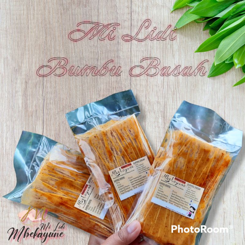 

Mi Lidi Bumbu Basah (kemasan plastik)