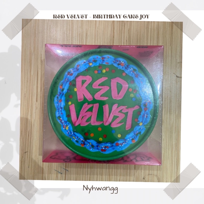 RED VELVET - BIRTHDAY CAKE VER JOY [ready stock]