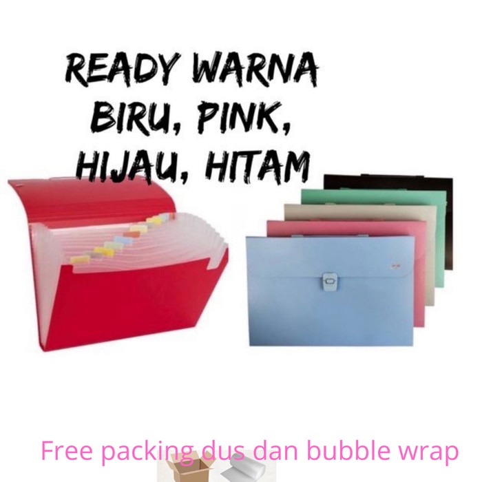 

MURAH Map expanding file Folio atau map harmonika Code 2635