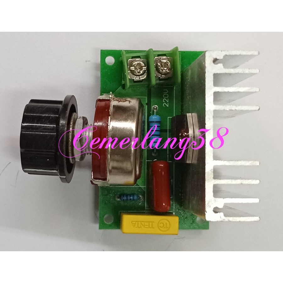 Dimmer AC 220 Volt 4000 Watt NON CASING - AC AC Regulator 4000 Watt
