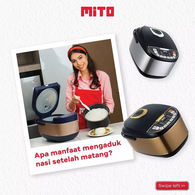 Rice Cooker Digital MITO R5 PLUS 8 in 1 KAPASITAS 2 liter