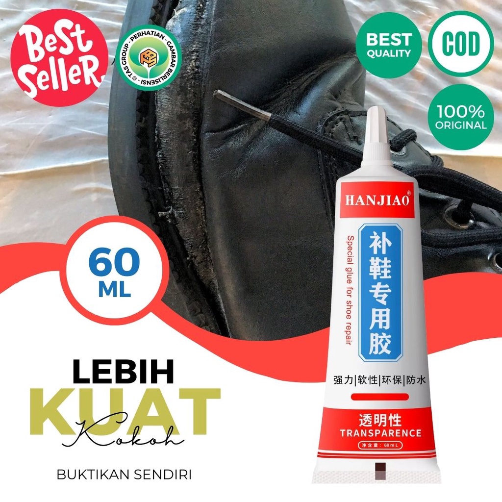 Lem Sol Khusus Sepatu Dan Sandal Tahan Air Dan Tahan Panas Original Pabrik Lem Kayu Tas Kulit Futsal