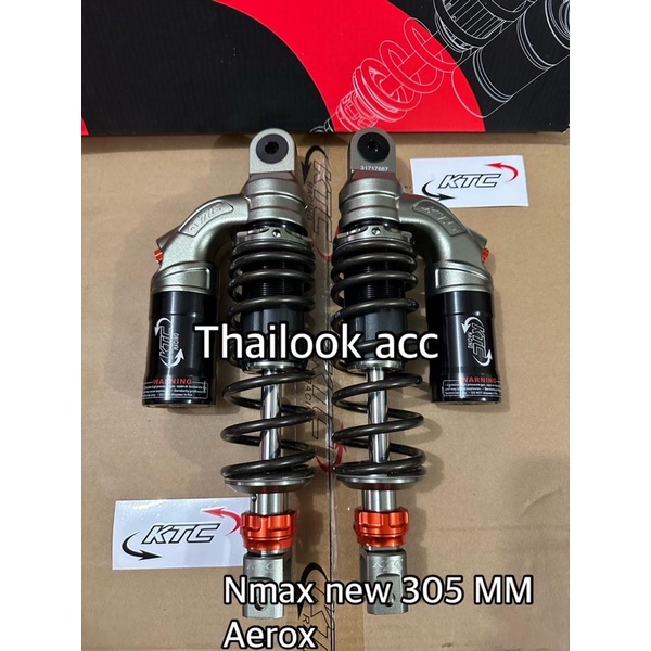 Shockbreaker Shock Tabung ktc evo New 305 335 350 mm Nmax 2016 2017 2018 2019 Aerox 155 connected New Nmax 2020 2021 2022 X-Max Black Series