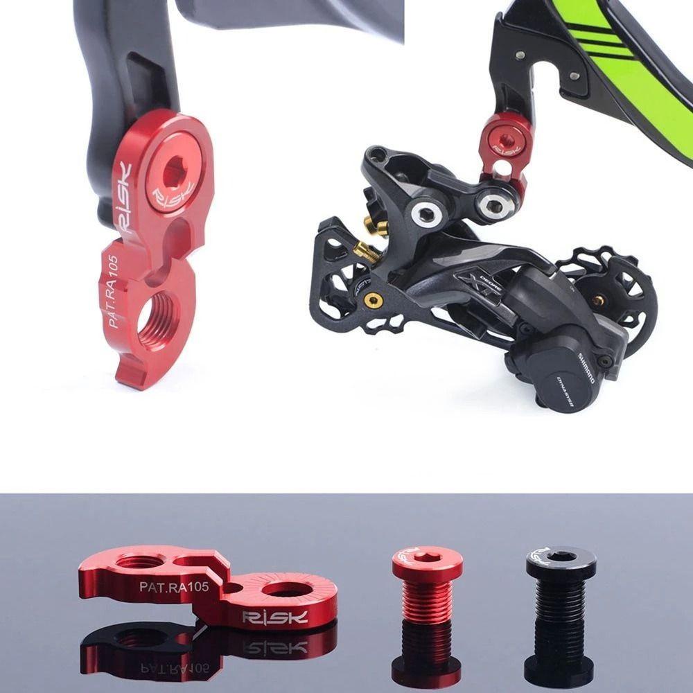 Lanfy Gantungan Derailleur Belakang Sepeda Untuk MTB Sepeda Bersepeda Bingkai Derailleur Belakang Ekstensi Kait Adapter Sepeda Rear Extender