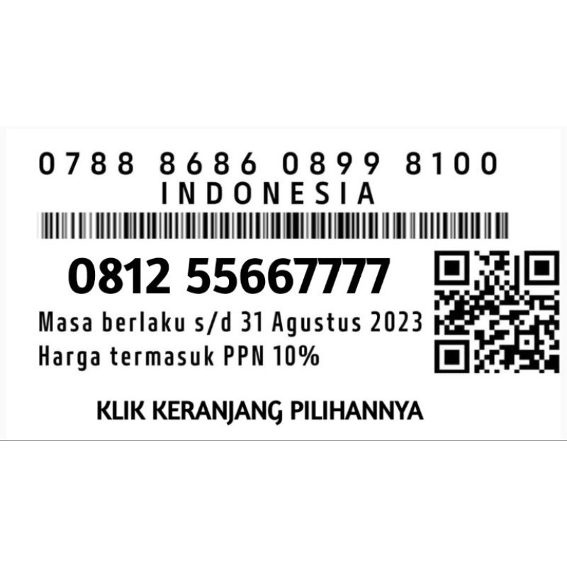 NOMOR CANTIK SIMPATI HOKI TELKOMSEL RAPI