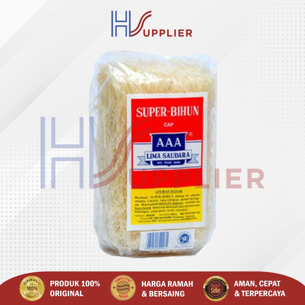 

Bihun Superbihun AAA Lima Saudara 450 gr