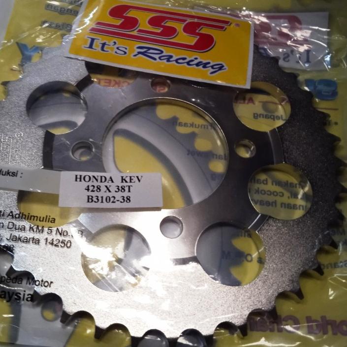 Model Populer SSS Gear Gir Belakang Honda Kev Supra Fit Lama Astrea Grand Supra 100 CS1 Legenda Win 