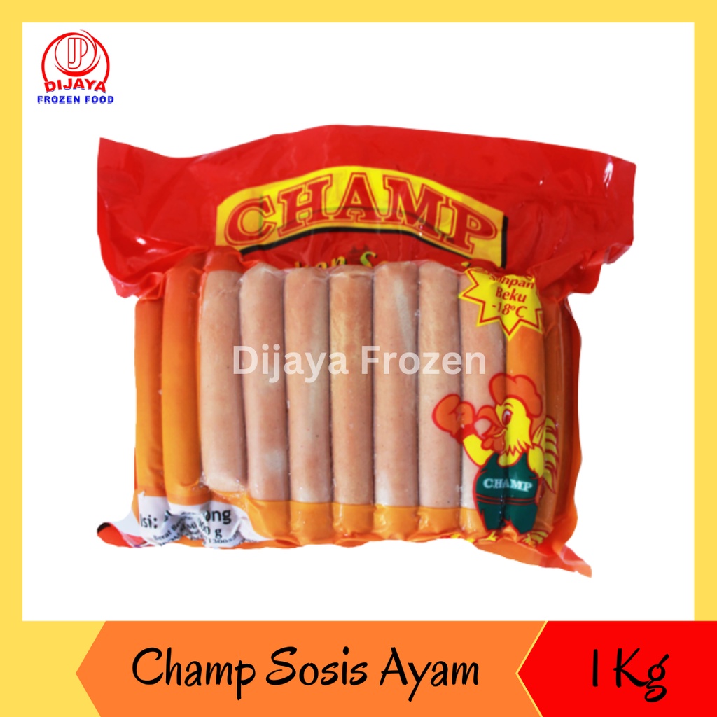 

Champ Sosis Ayam 1kg dan 375g