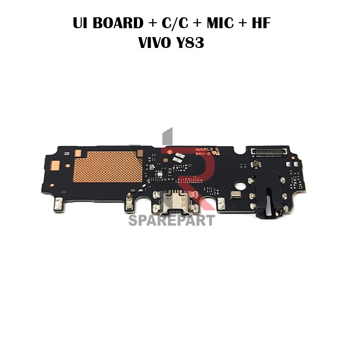 FLEXIBLE PAPAN CAS VIVO Y83 PAPAN KONEKTOR CAS / CHARGER + MIC