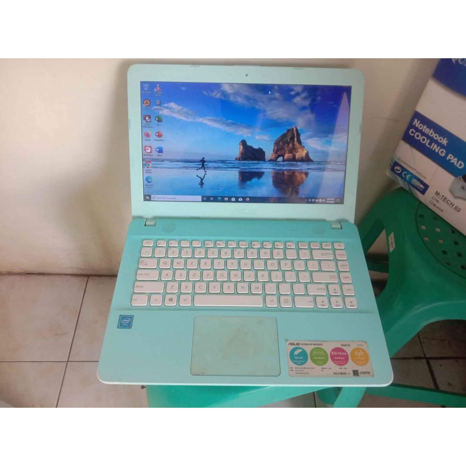 Laptop Asus X441 murah Sudah SSD dan Hardisk