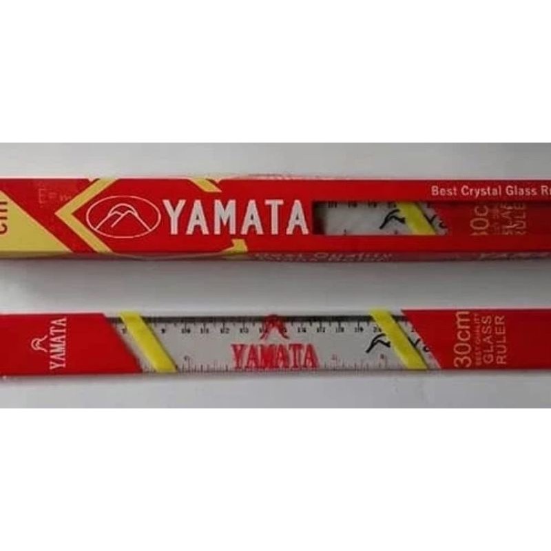 PROMO!! Penggaris plastik 30 cm yamata Termurah