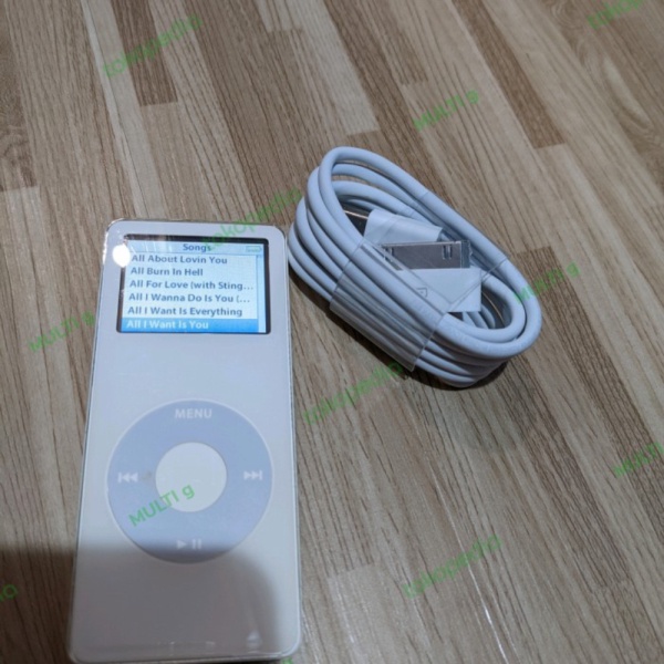 Dijual Rare Audiochip White Super 4GB Gen Ipod Limited 1st Nano Wolfson