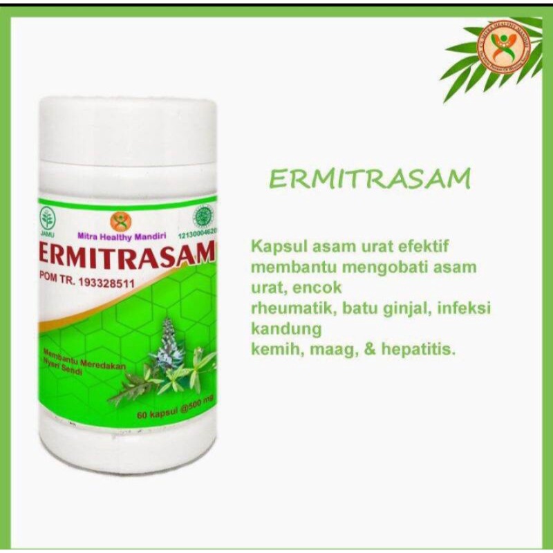 ERMITRASAM OBAT HERBAL ASAM URAT